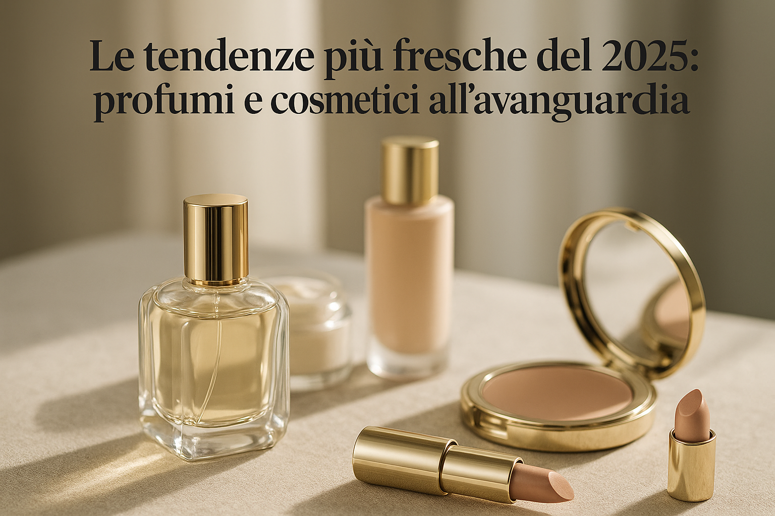 Scopri le ultime novità del 2025 nel mondo dei profumi e dei cosmetici, con approfondimenti sui prodotti più innovativi e sulle tendenze più fresche.