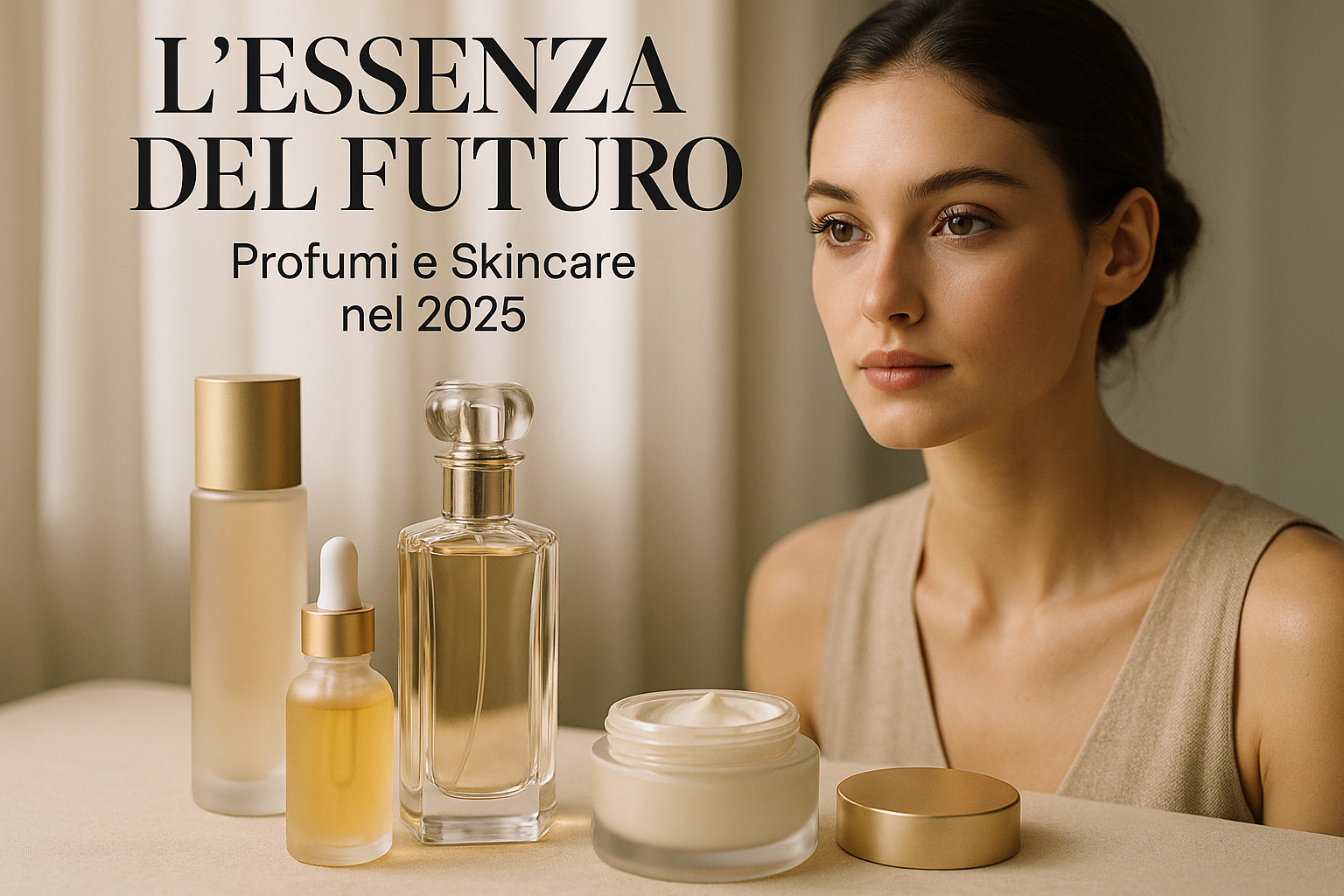 Panoramica delle recenti tendenze e innovazioni nel mondo dei profumi e skincare del 2025.
