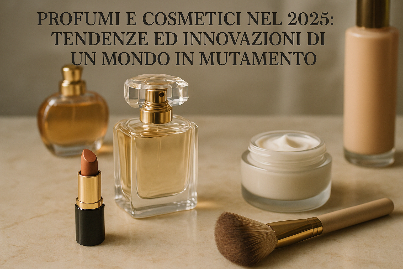 Scopri le nuove tendenze e innovazioni nel mondo dei profumi e cosmetici nel 2025, tra sostenibilità, tecnologia e ingredienti rivoluzionari.
