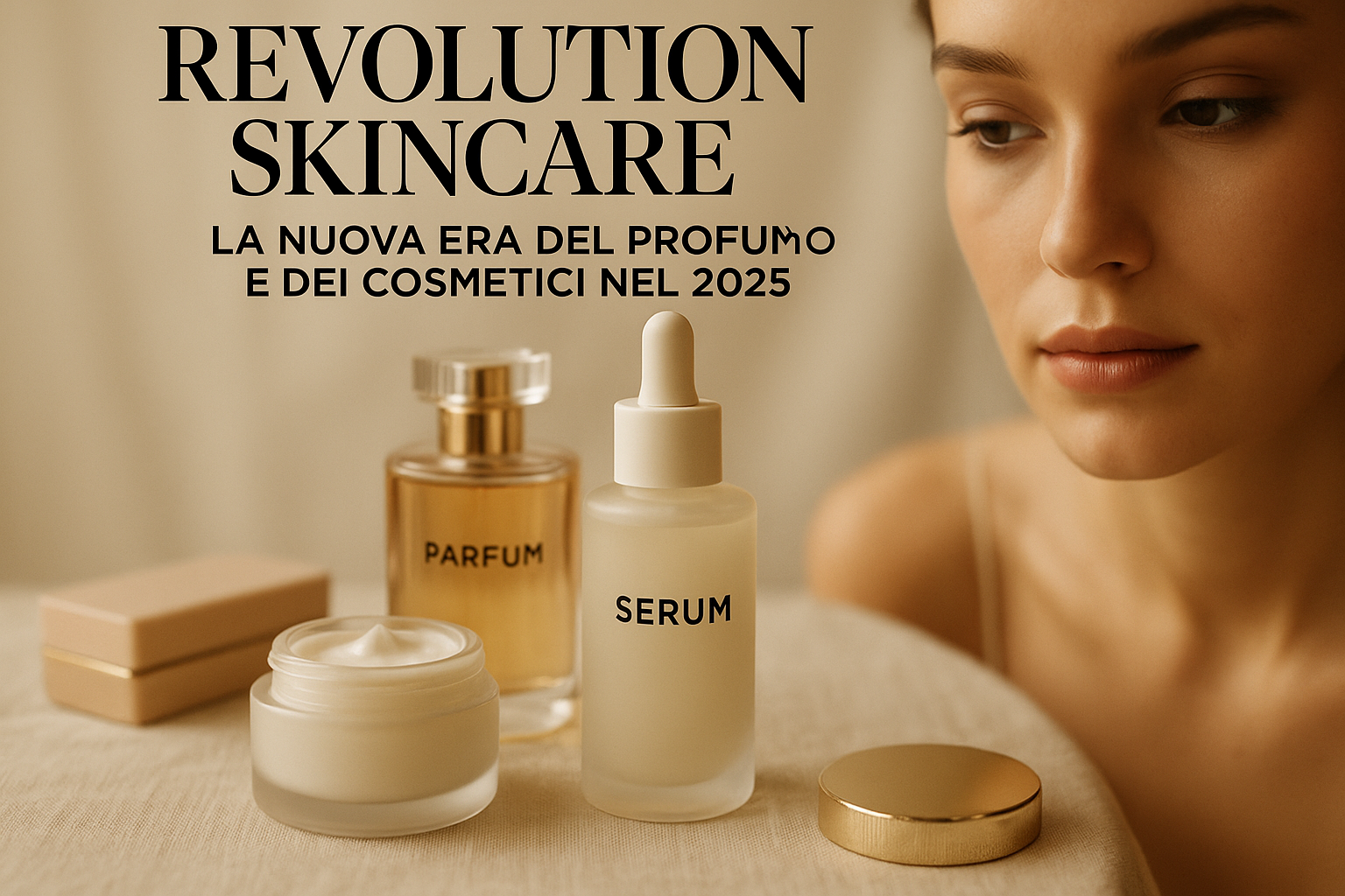 Scopri l'evoluzione del mondo dei profumi e dei cosmetici nel 2025, con un particolare focus su skincare e profumi di nuova uscita.